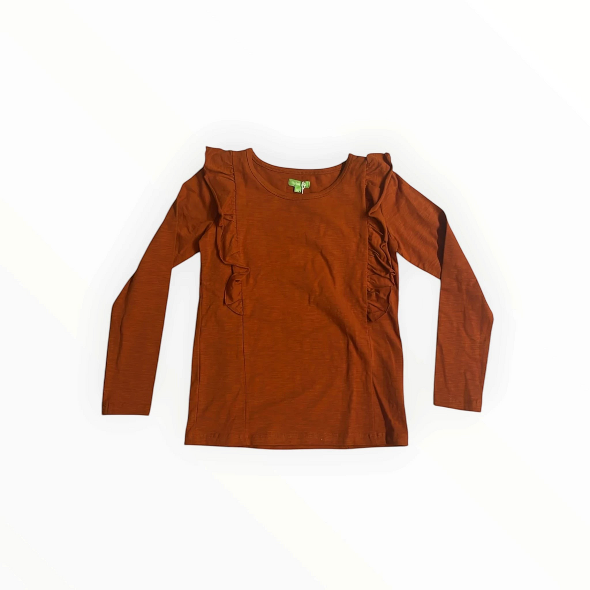 Roestbruin T-shirt met lange mouwen (Lily Balou)
