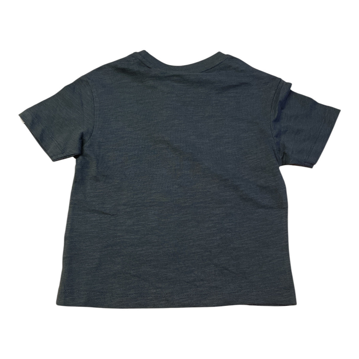 Pierrot Outlet donkergrijs katoenen T-shirt met korte mouwen en surfprint voor jongens.