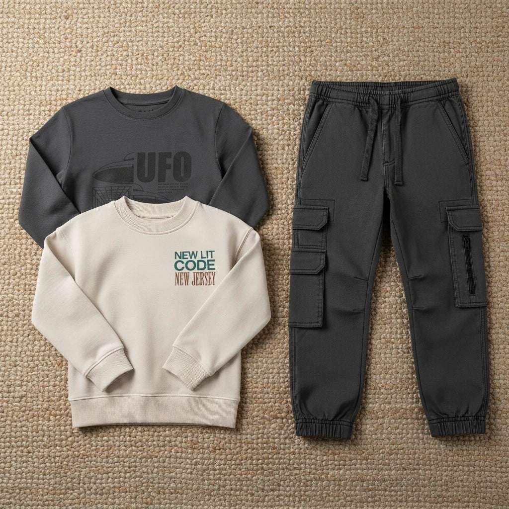 Set jongen winter