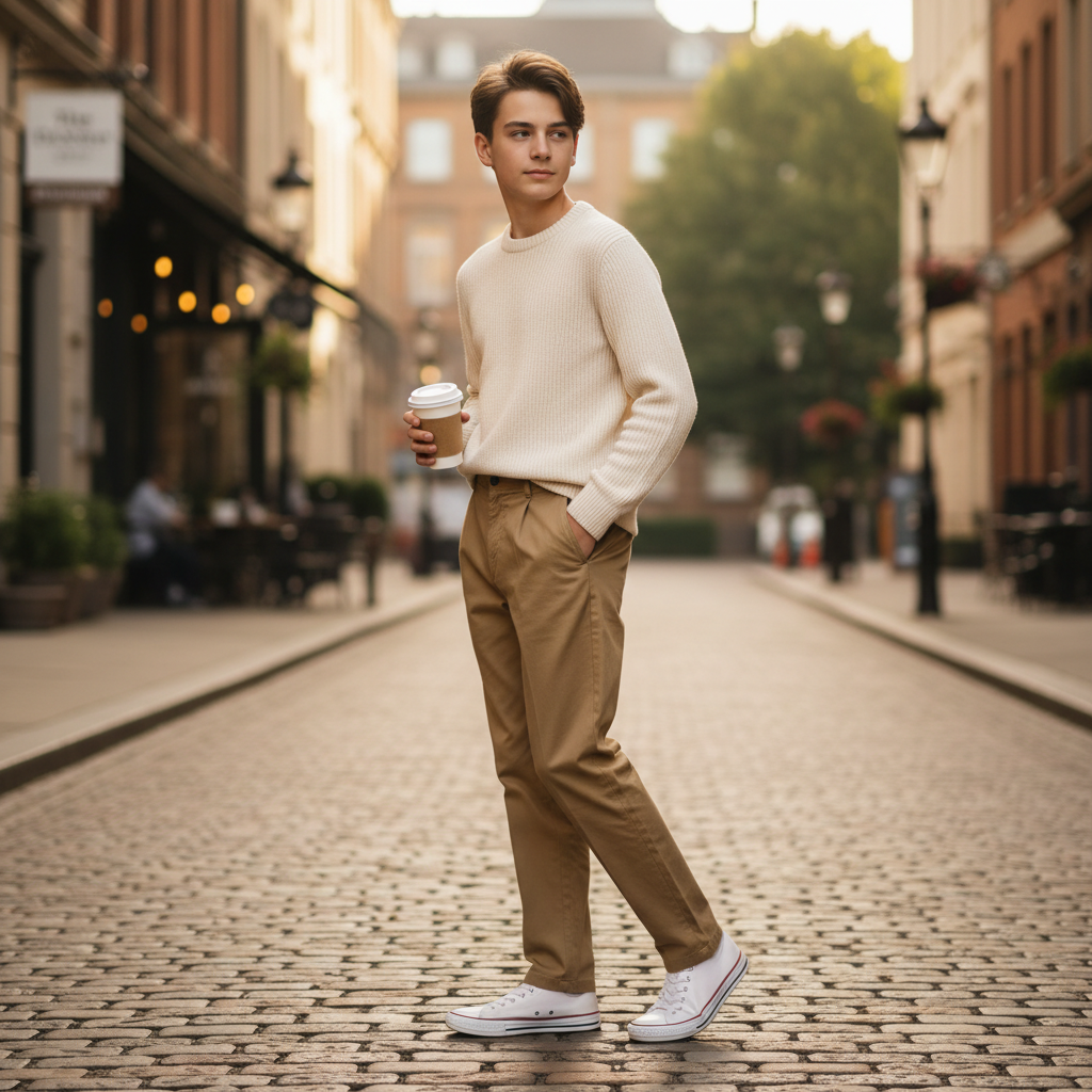Beige chino (Scotch & Soda)