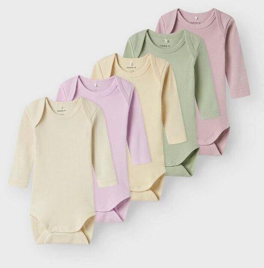 Set rompers lange mouw (Name it)