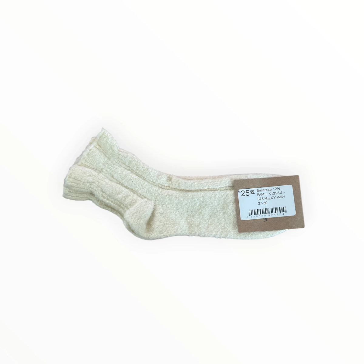 Pierrot Outlet Bellerose gebreide kindersokken in de kleur Milky Way met zachte textuur en elastische boord