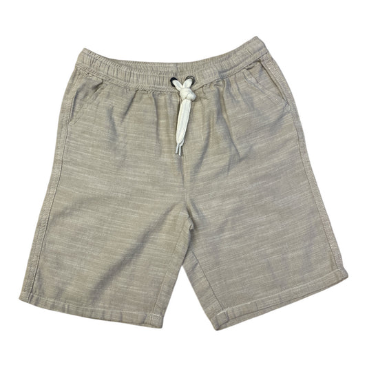 Pierrot Outlet heren shorts in beige met trekkoord en steekzakken. Gemaakt van ademende stof.