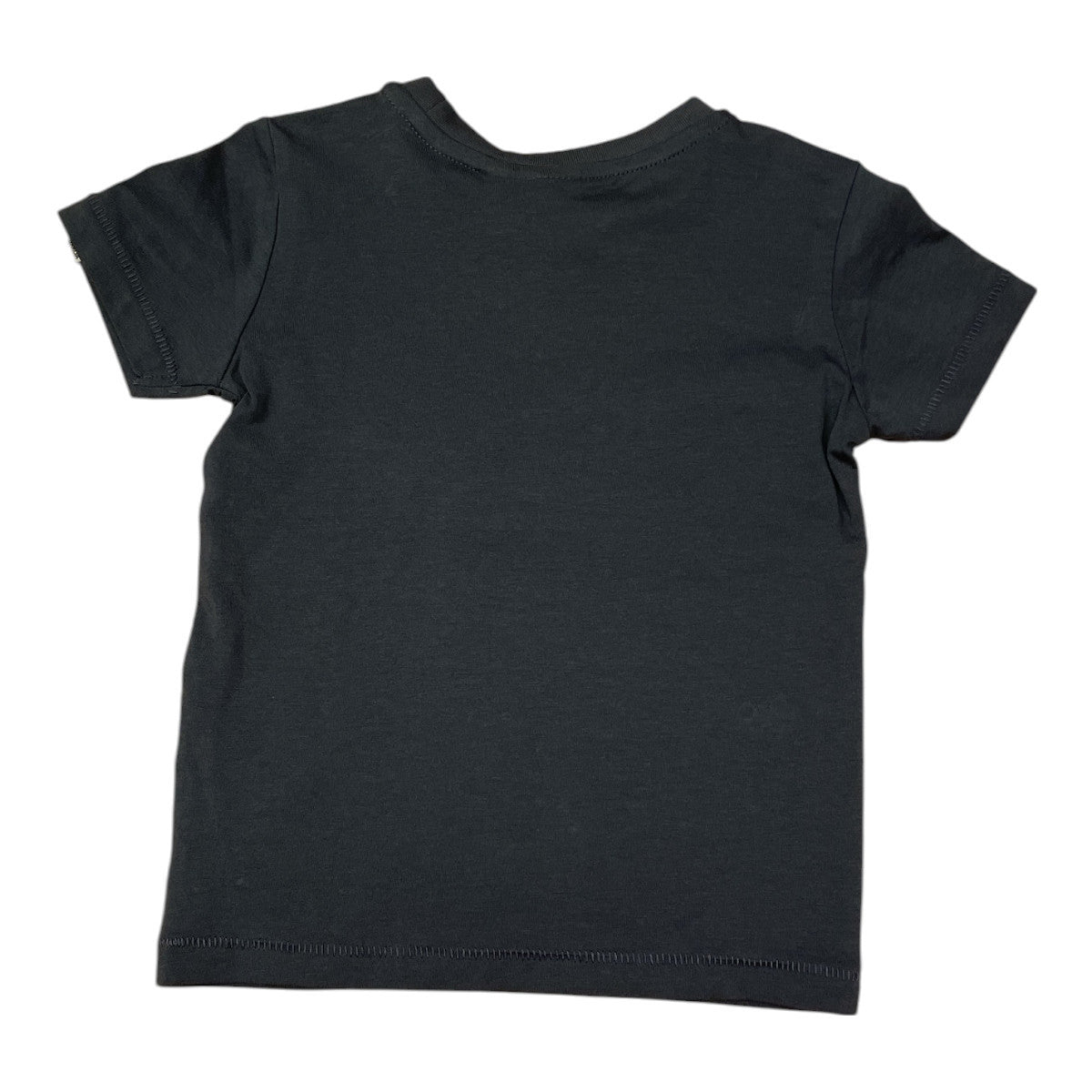 Pierrot Outlet donkergrijze katoenen T-shirt voor jongens met krokodillenprint en 'Garcia '72' tekst.