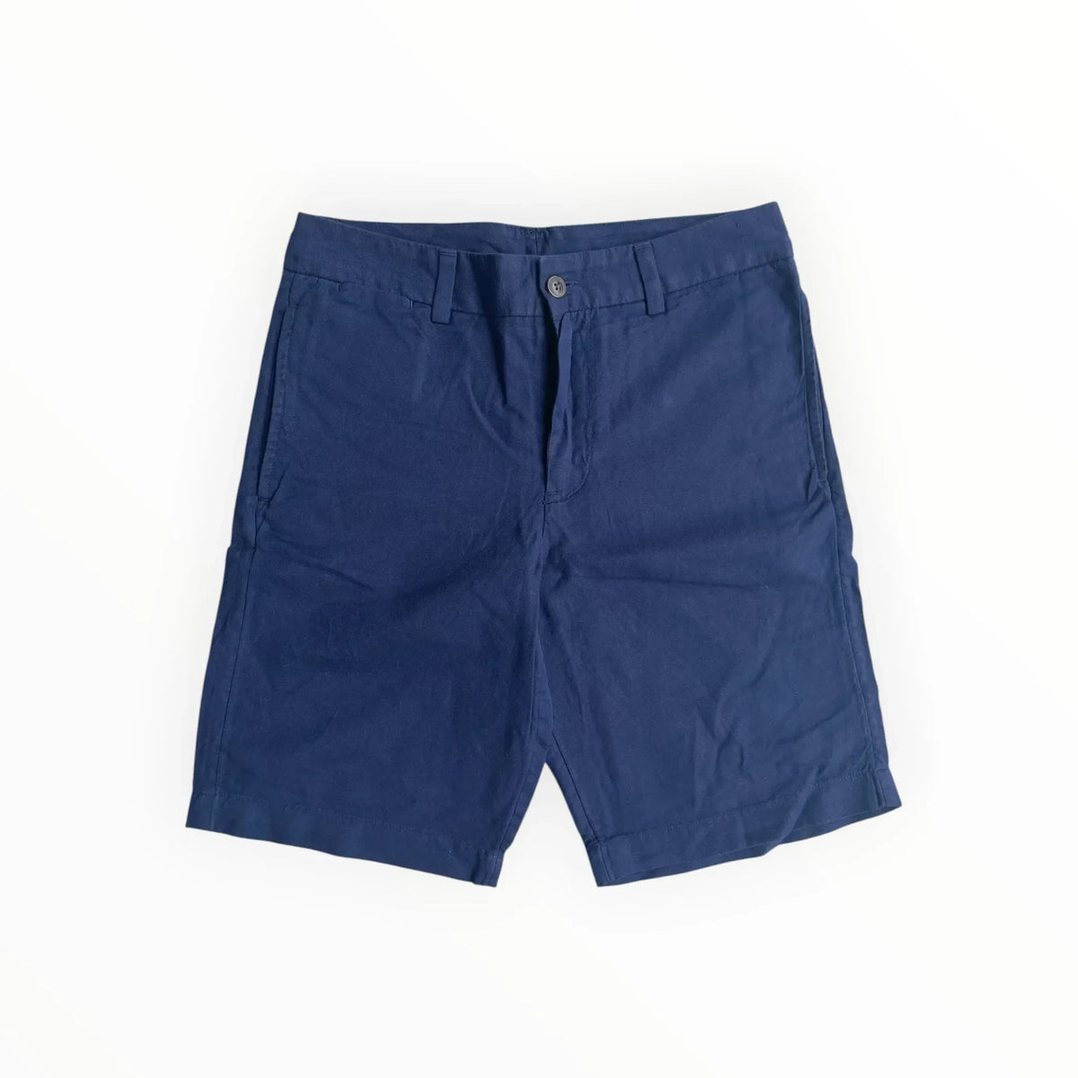 Pierrot Outlet marineblauwe Ralph Lauren chino shorts van katoenmix met steekzakken en een klassieke pasvorm.