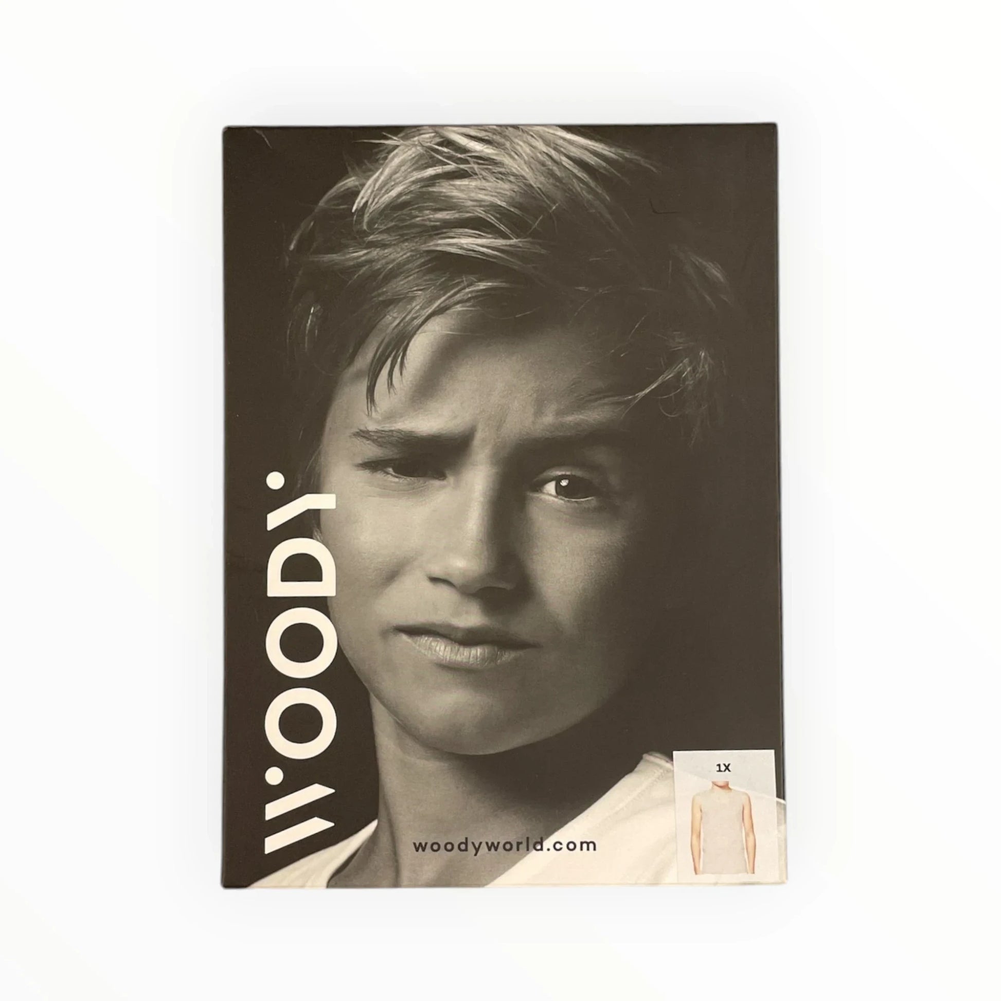 Pierrot Outlet WOODY T-shirt voor heren, natuurlijke tint, zachte ademende stof, minimalistisch design met branding.